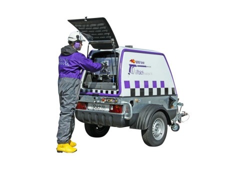 Установка СВД 500 бар прицеп falch / фальх Установка СВД 500 бар прицеп falch / фальх