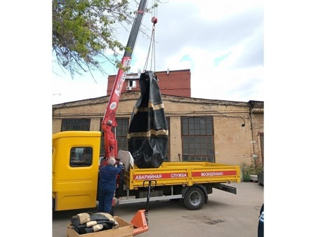 Пневматическое заглушающее перекрытие LAMPE тип 1-1400, применение Пневматическое заглушающее перекрытие LAMPE тип 1-1400, применение